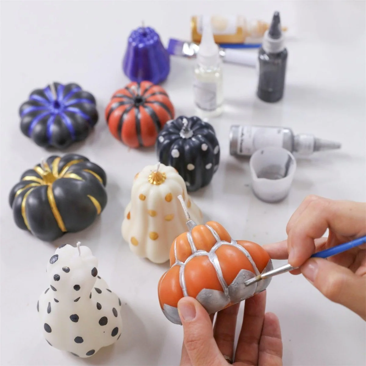 The Pumpkin Parade Candle Silicone Mold Collection - Image 5