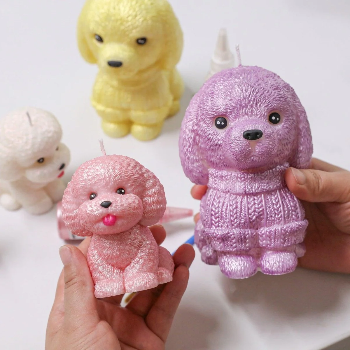 Puppy Pals Candle Silicone Mold Collection - Image 5