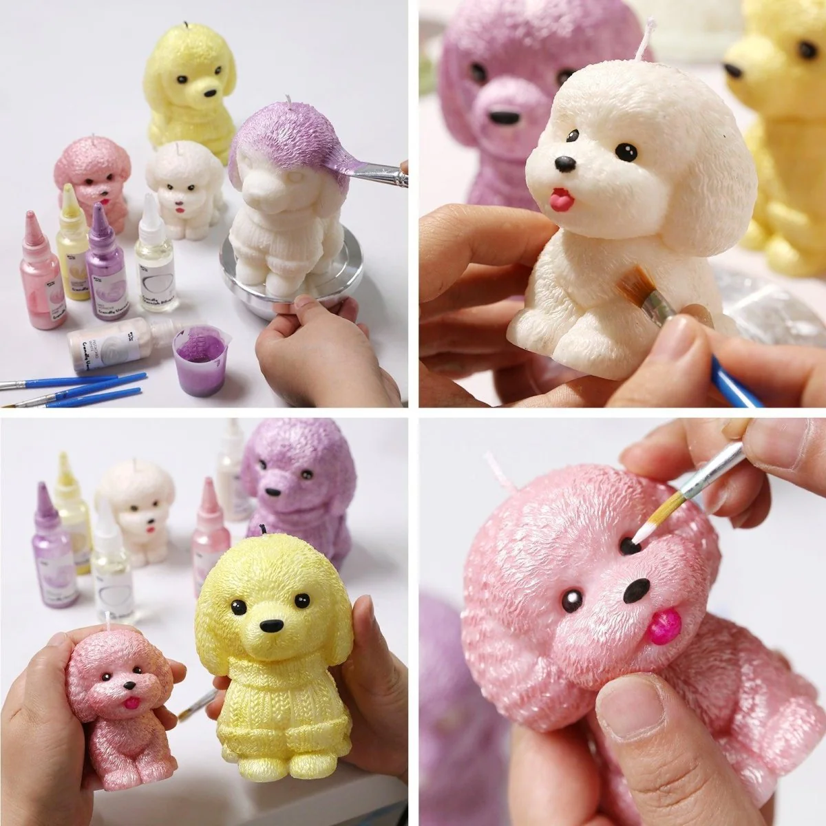 Puppy Pals Candle Silicone Mold Collection - Image 6
