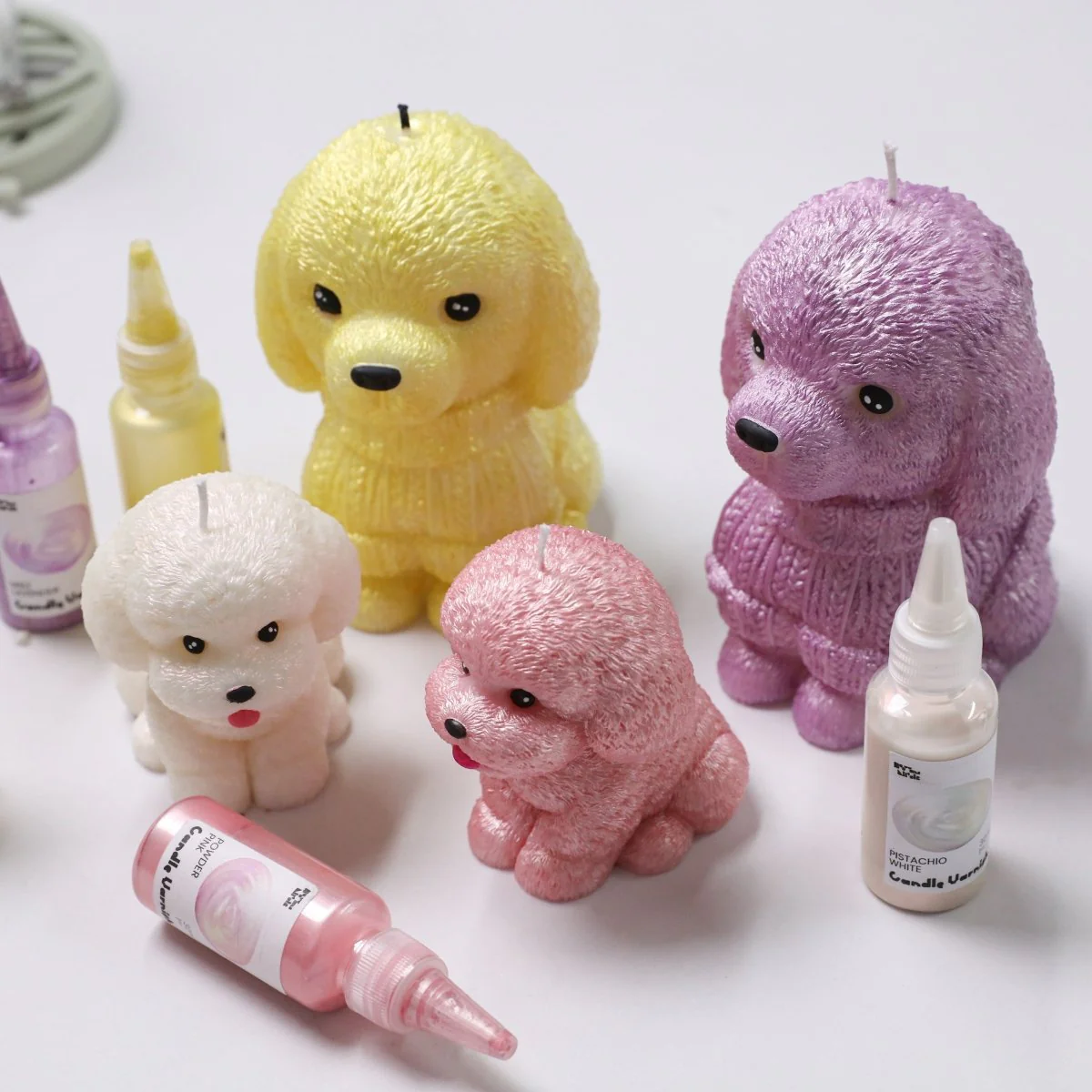 Puppy Pals Candle Silicone Mold Collection - Image 7