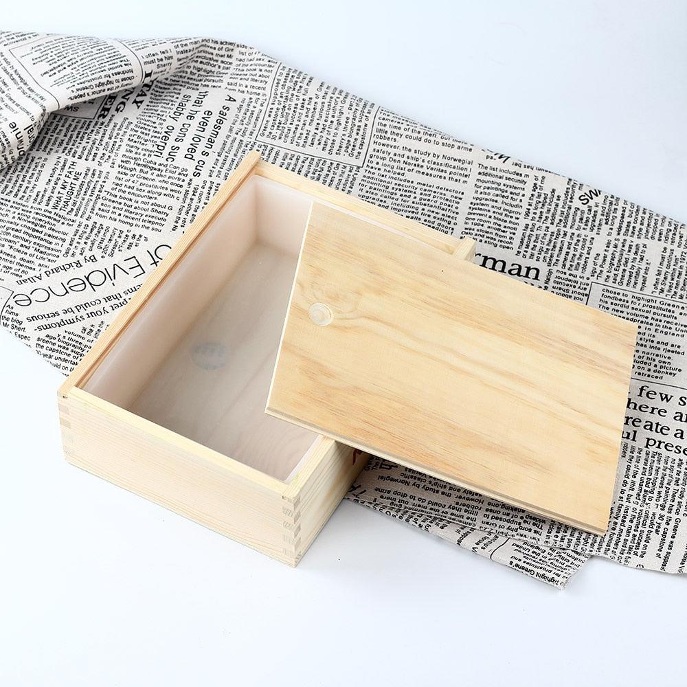 9 Bar Slab Loaf Slicone Soap Mold with Wooden Box - Image 7