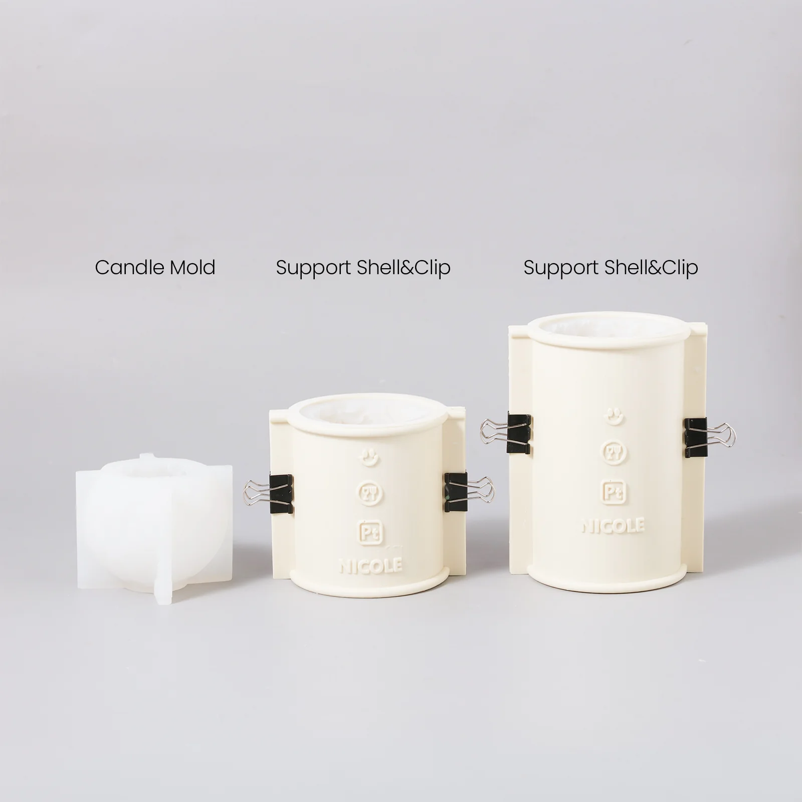 Relief Candle Collection Silicone Mold - Image 9