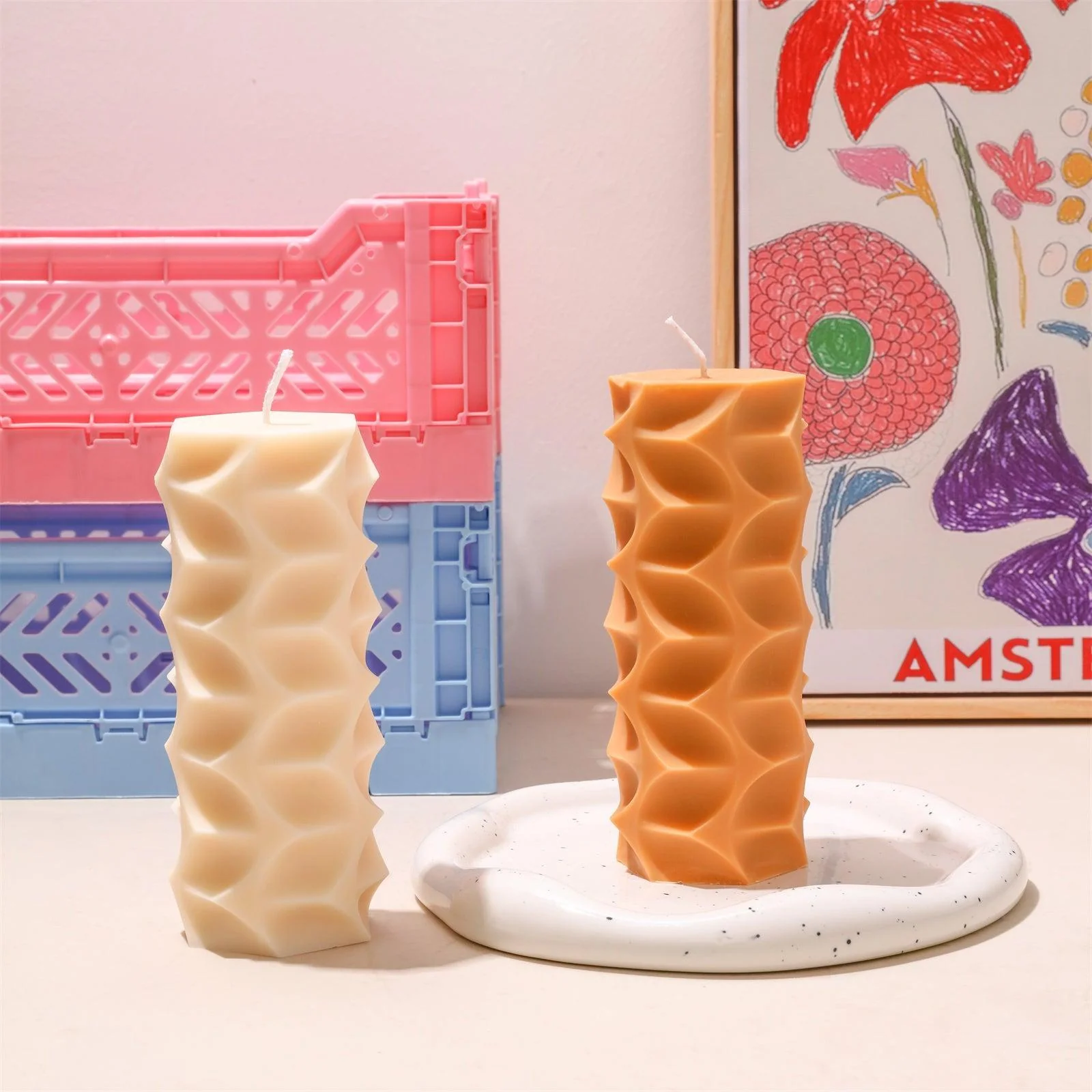 Sculptural Candle Silicone Mold - Image 6