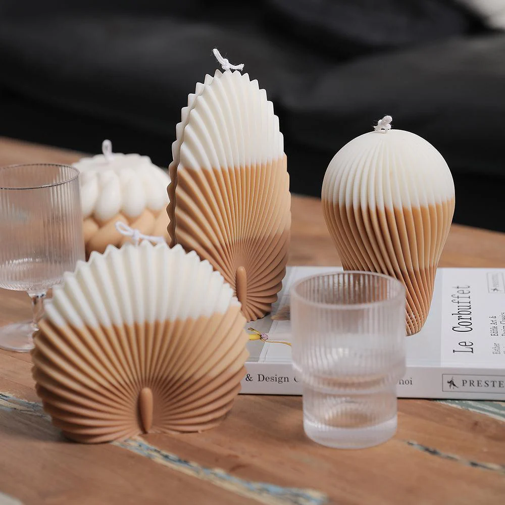 Scallop Shell Candle Silicone Moulds - Image 3