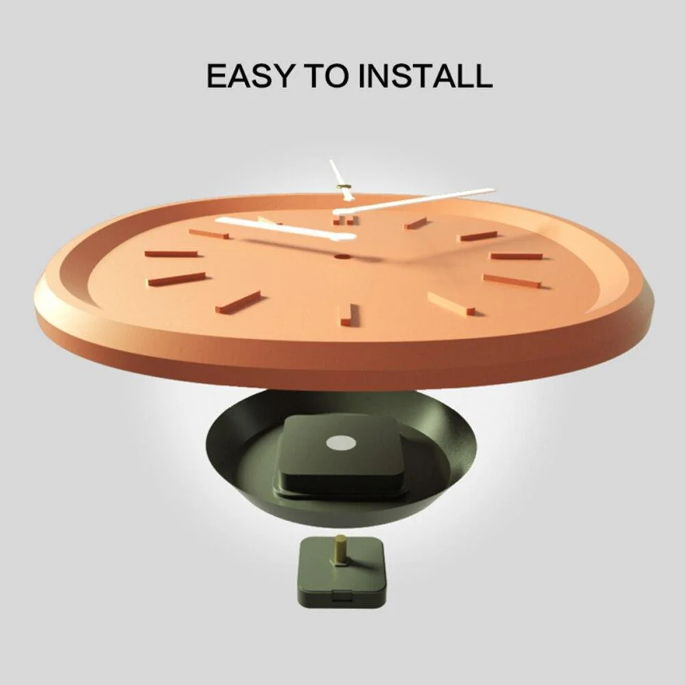 Concrete Wall Clock Silicone Mold - Image 4