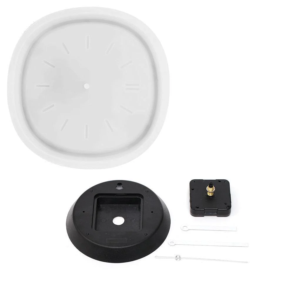 Concrete Wall Clock Silicone Mold - Image 6