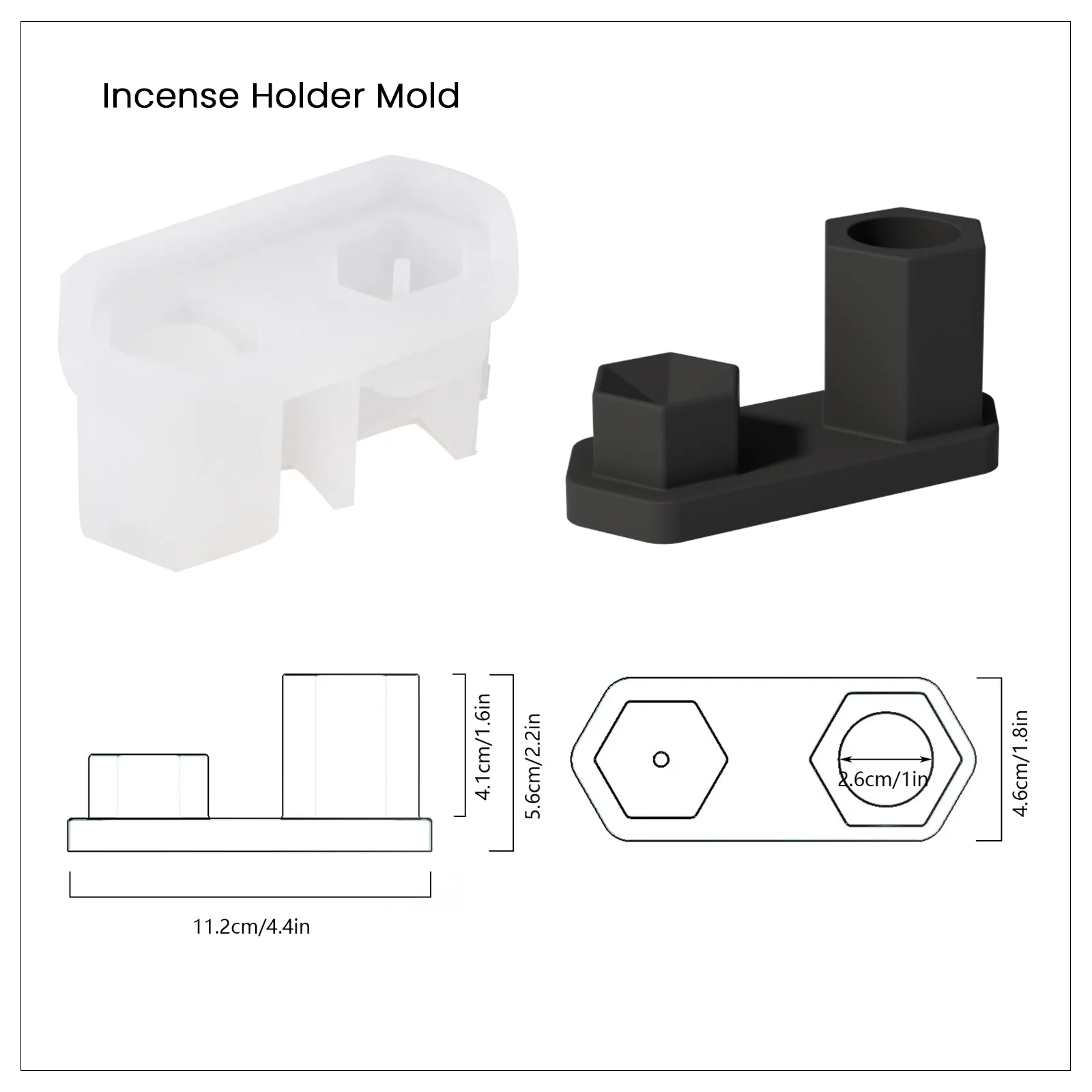 Incense Holder Silicone Mold - Image 10
