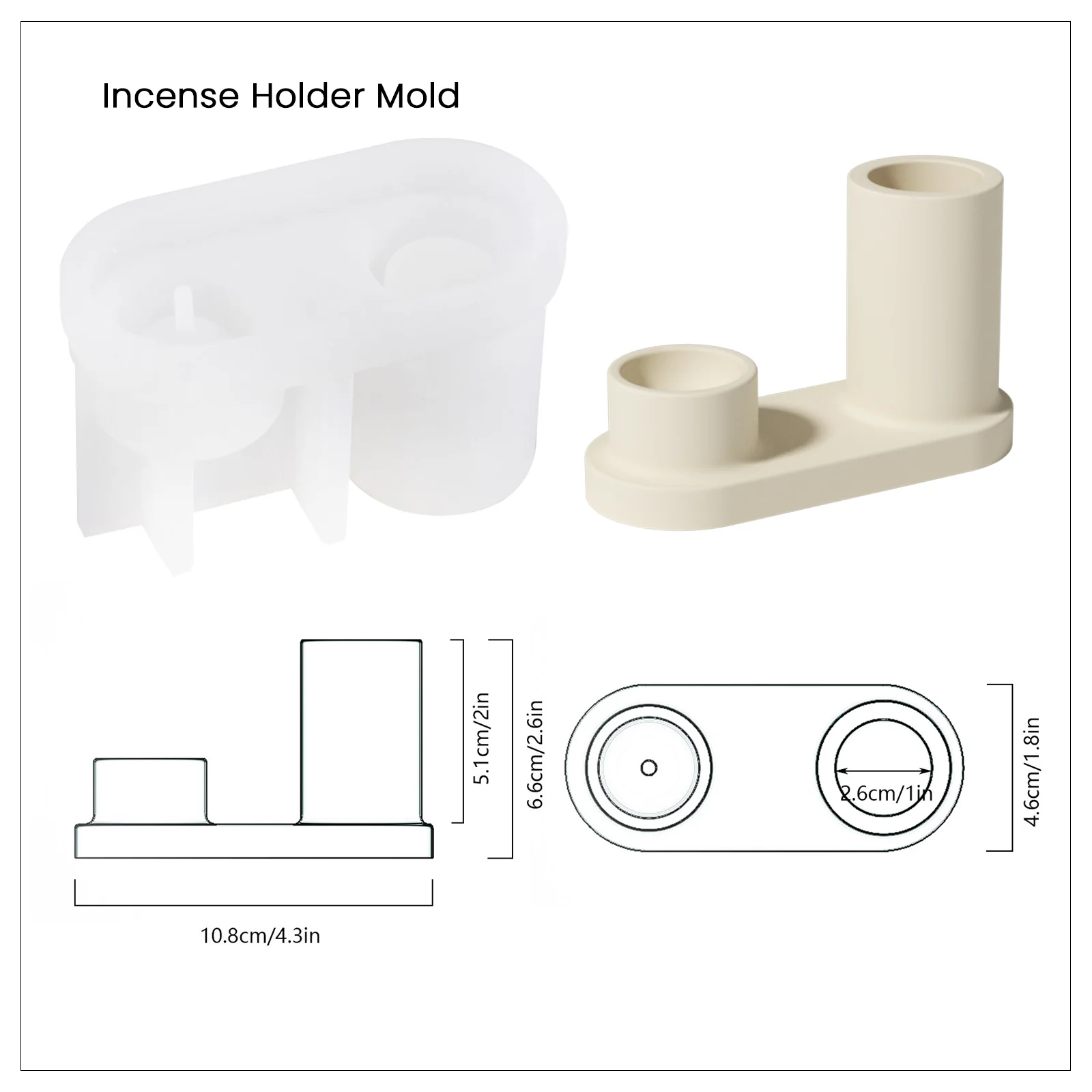 Incense Holder Silicone Mold - Image 9