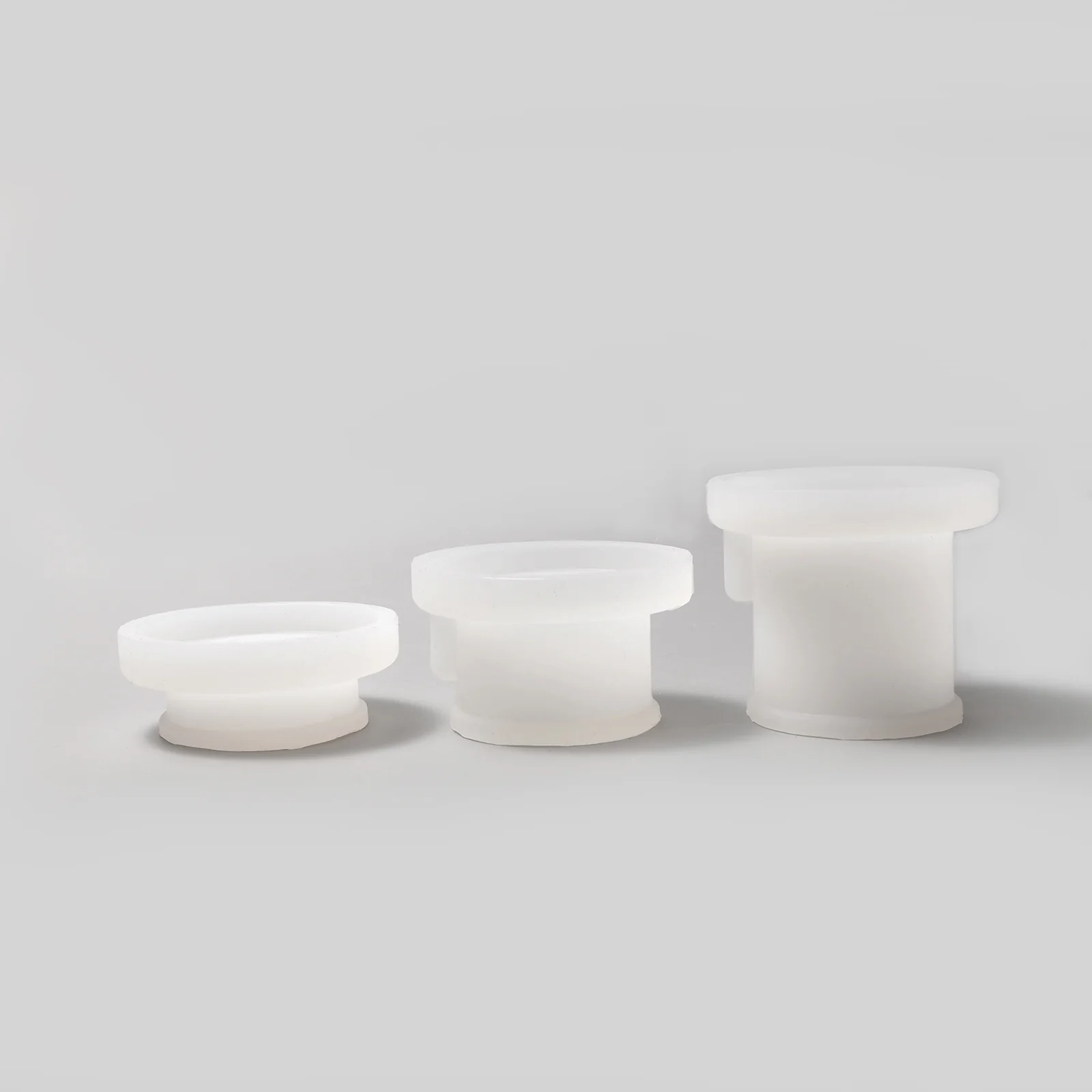 Simple Cylindrical Tealight Candle Holder Silicone Mold - Image 7