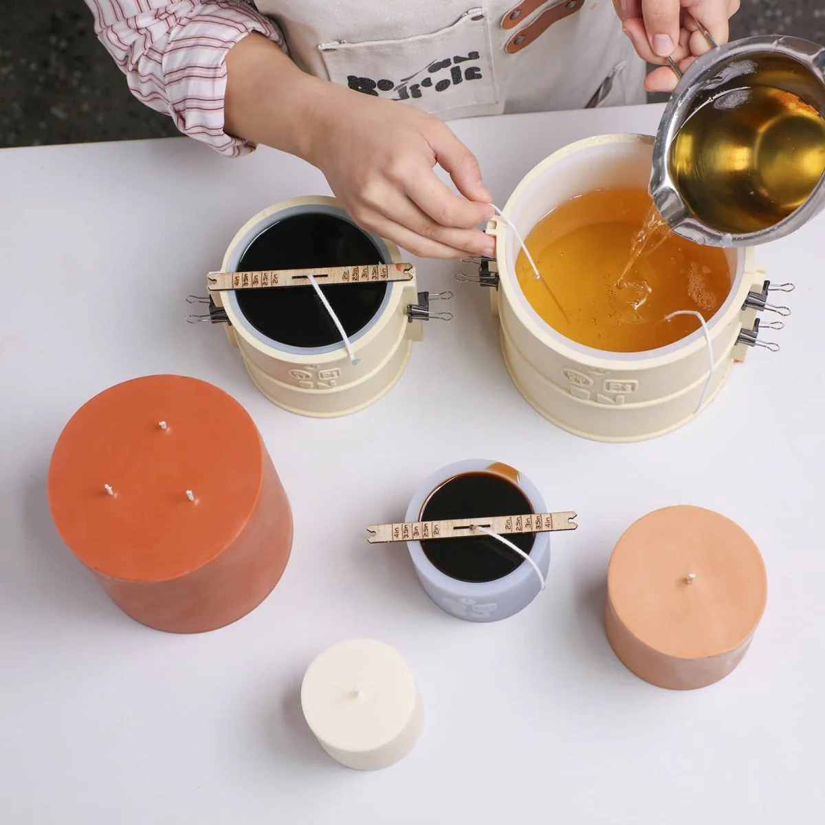 Simple Pillar Candle Silicone Mold Collection - Image 5