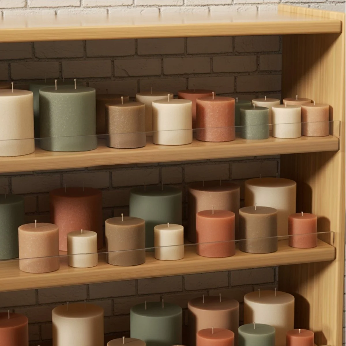 Simple Pillar Candle Silicone Mold Collection - Image 7