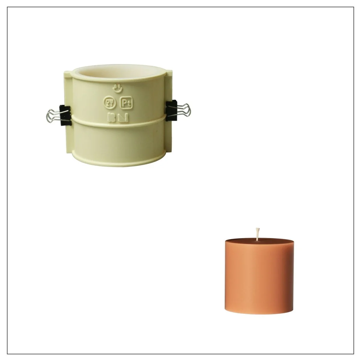 Simple Pillar Candle Silicone Mold Collection - Image 9