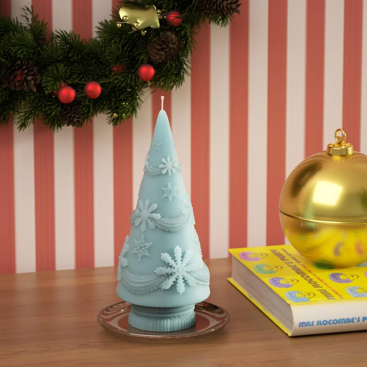 Winter Whimsy Snowflake Christmas Tree Silicone Mold Collection - Image 8