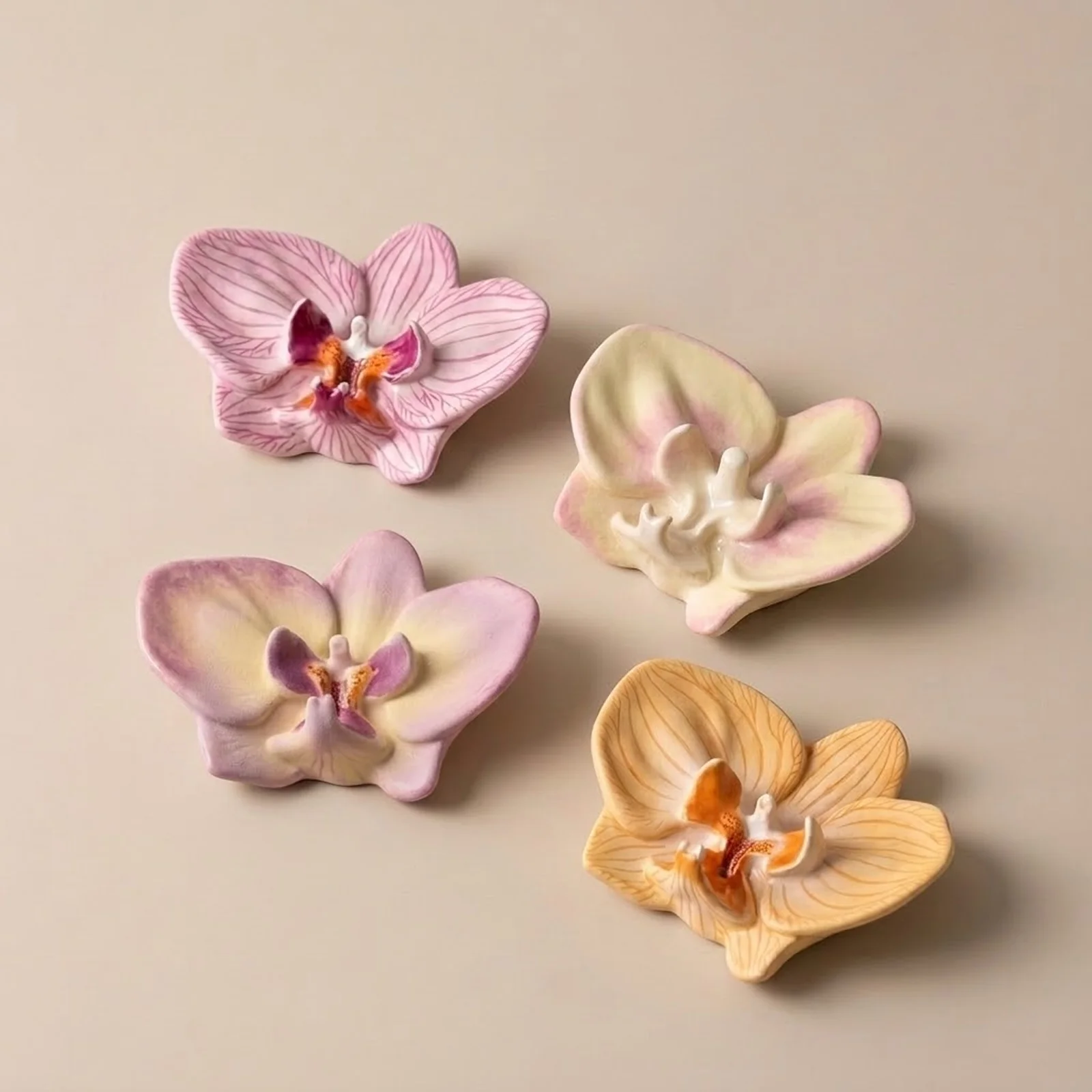 Soft Orchid Incense Holder Silicone Mold - Image 4