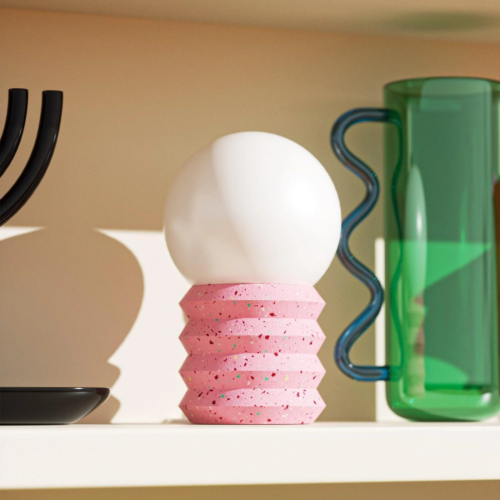 Spiral Table Lamp Silicone Mold and Accessories - Image 4