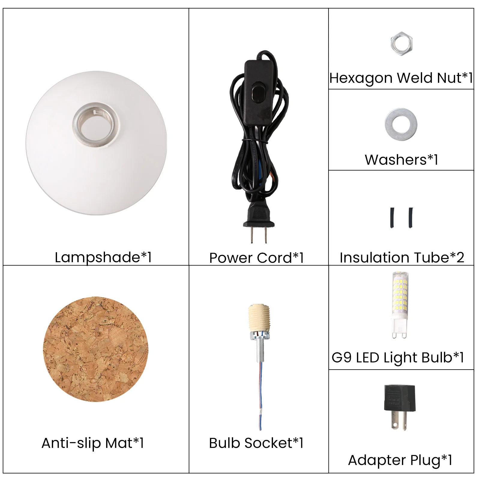 Spiral Table Lamp Silicone Mold and Accessories - Image 9