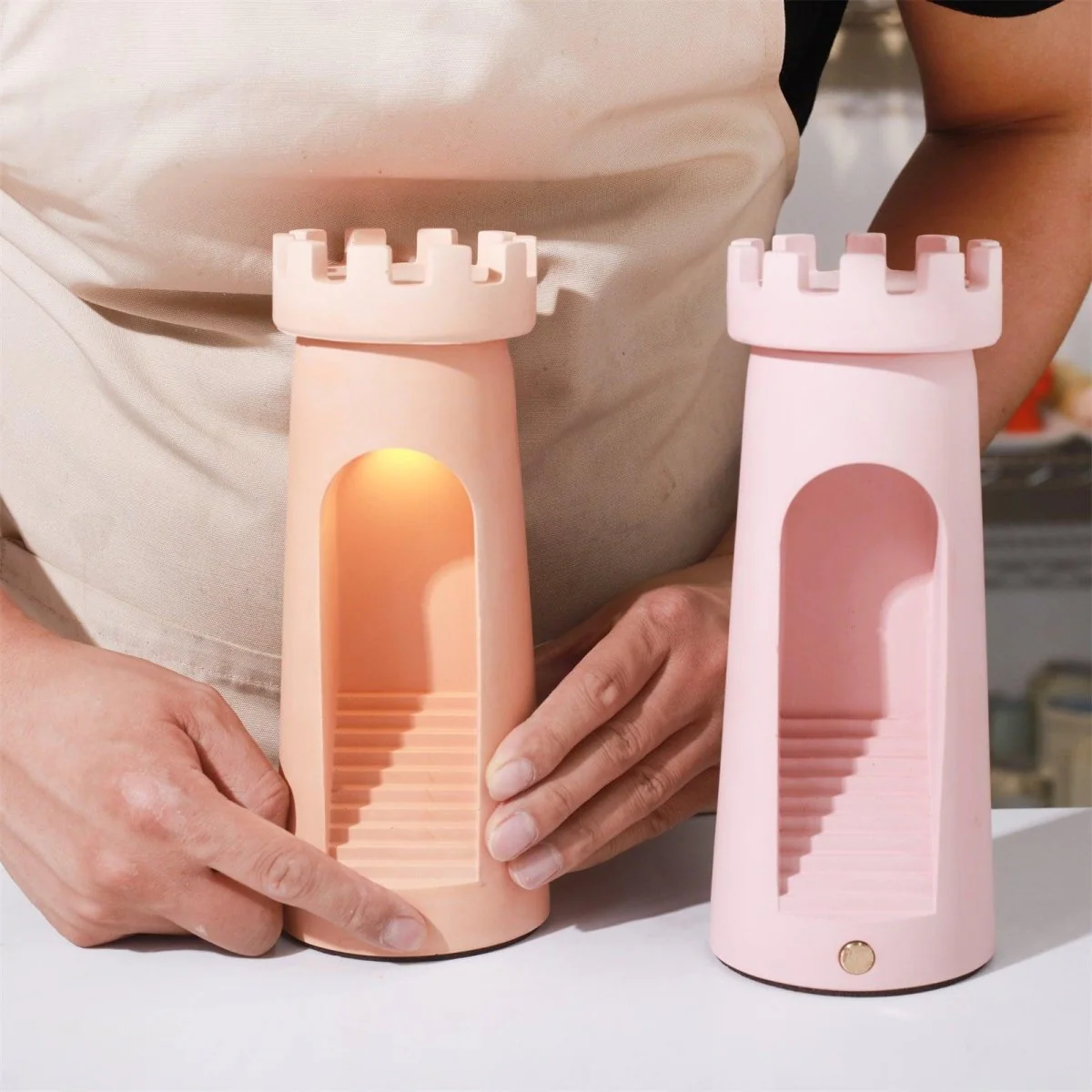 Nautical Lighthouse Dimmable Rechargeable Table Lamp Silicone Mold and Accessories - Image 6