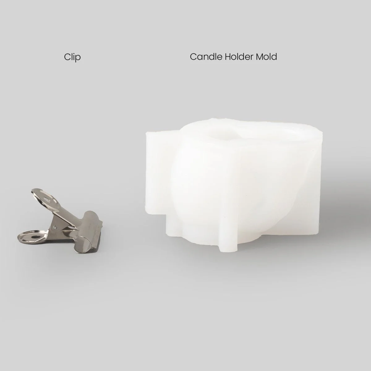 Spooklight Skull Candle Holder Silicone Mold - Image 11