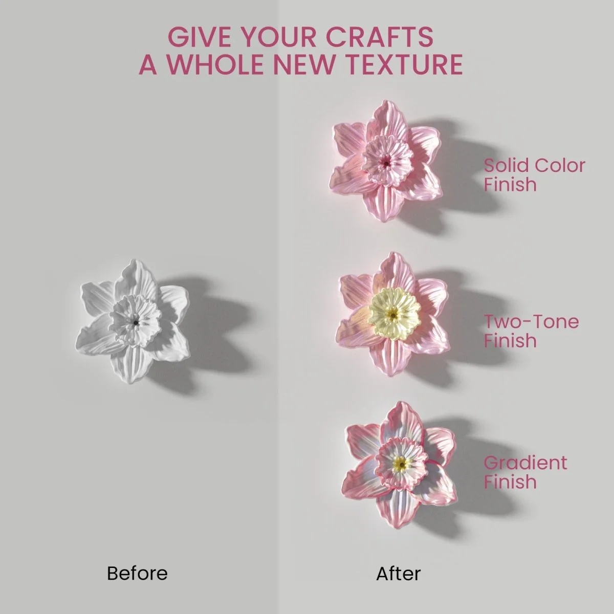 Glitter Colorable Acrylic Gloss Sealer Varnish with Mica Powder Kit-6 of Spring Summer Vibe - Image 3