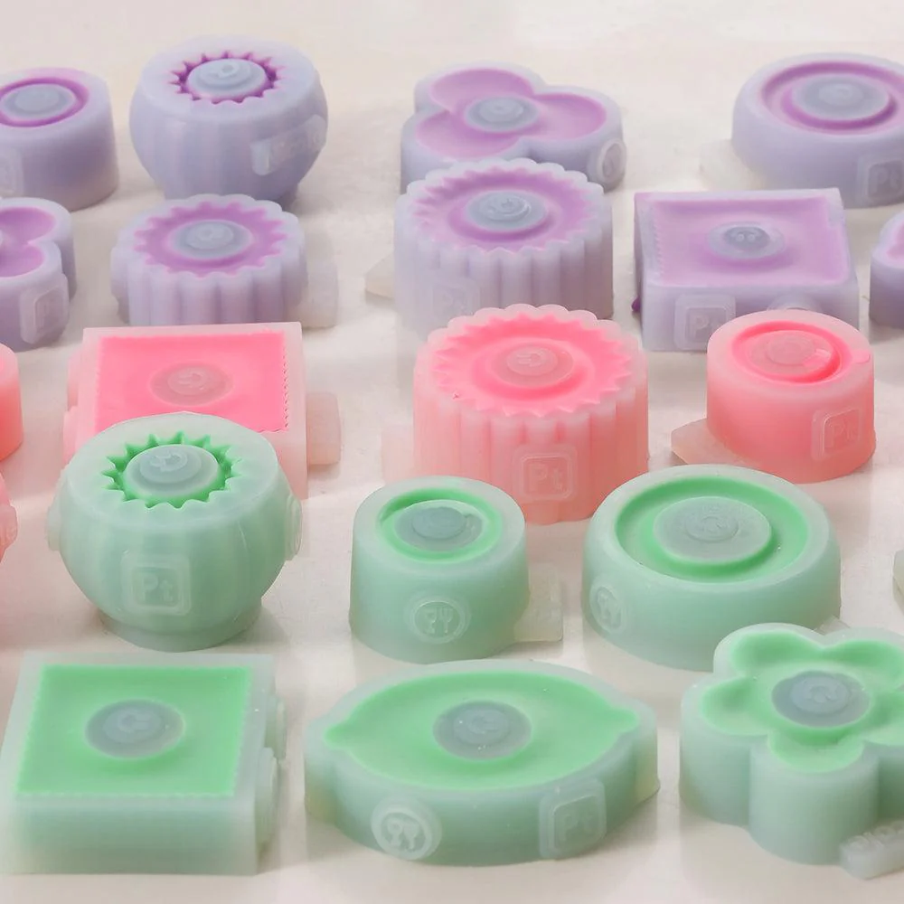 1.7cm Building Blocks Stackable Modular Candle Silicone Mold - Image 3