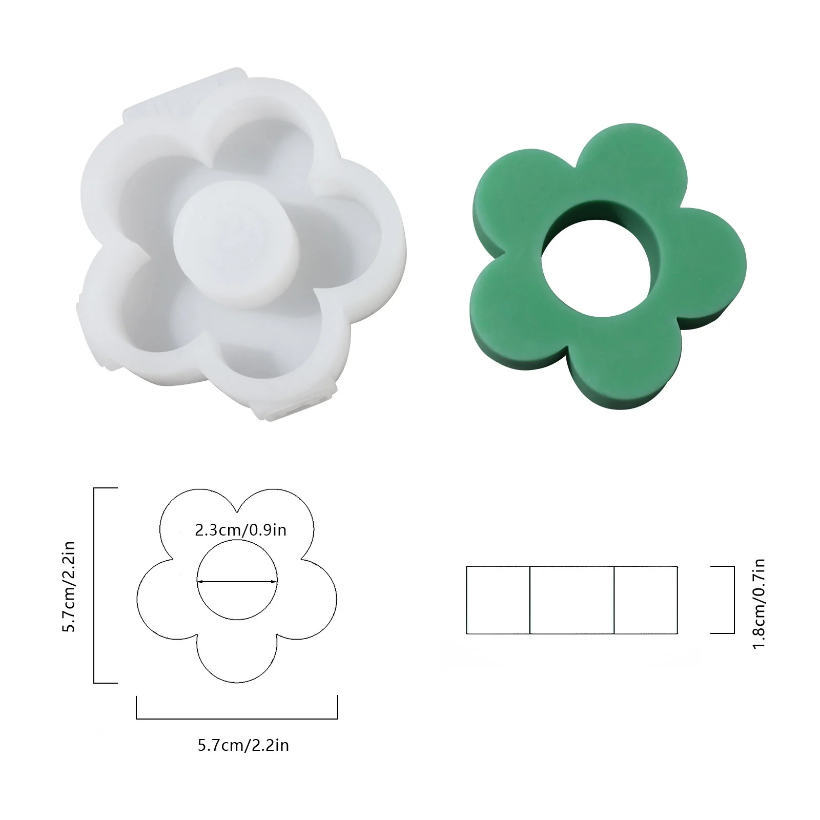Stackable Modular Candle Silicone Mold - Image 10