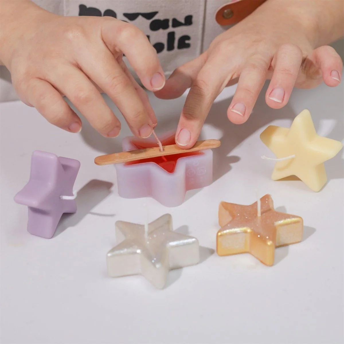 Twinkle Star Mini Candle Silicone Mold - Image 3