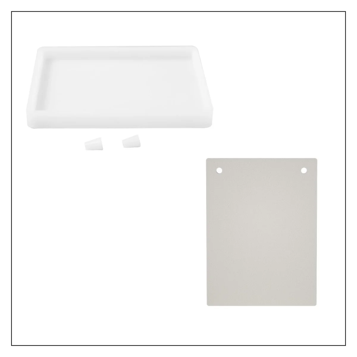 studio.mARTinchen × Boowan Nicole | Rectangle Slate Plaque Silicone Mold - Image 10
