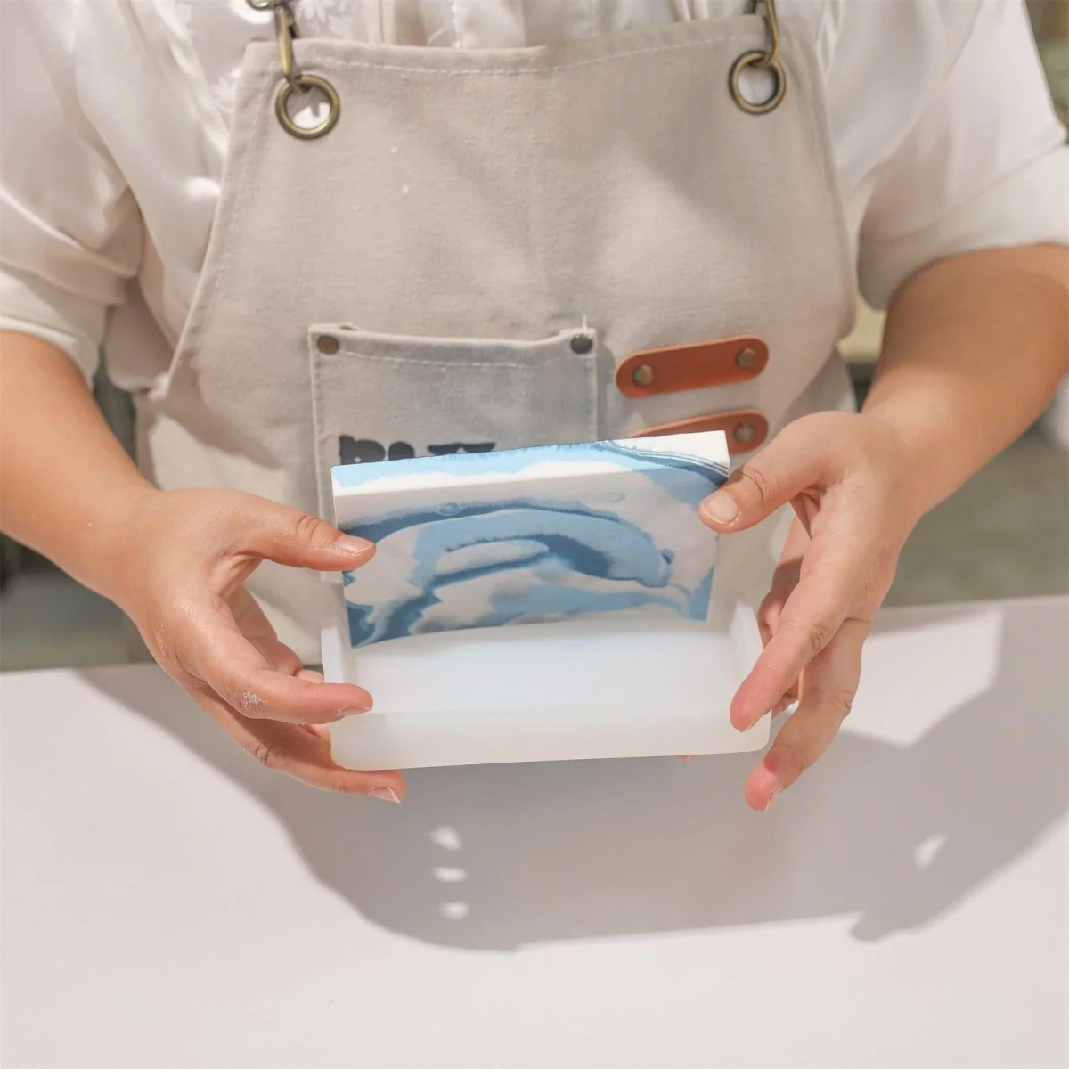 studio.mARTinchen × Boowan Nicole | Rectangle Slate Plaque Silicone Mold - Image 5