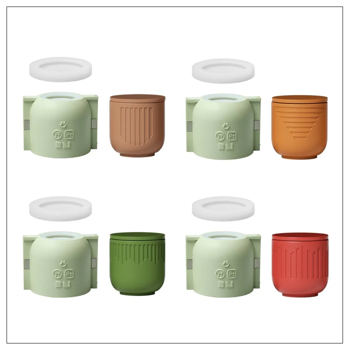 Rhythms of Nature Candle Jar Candle Refill Silicone Mold Collection - Image 11