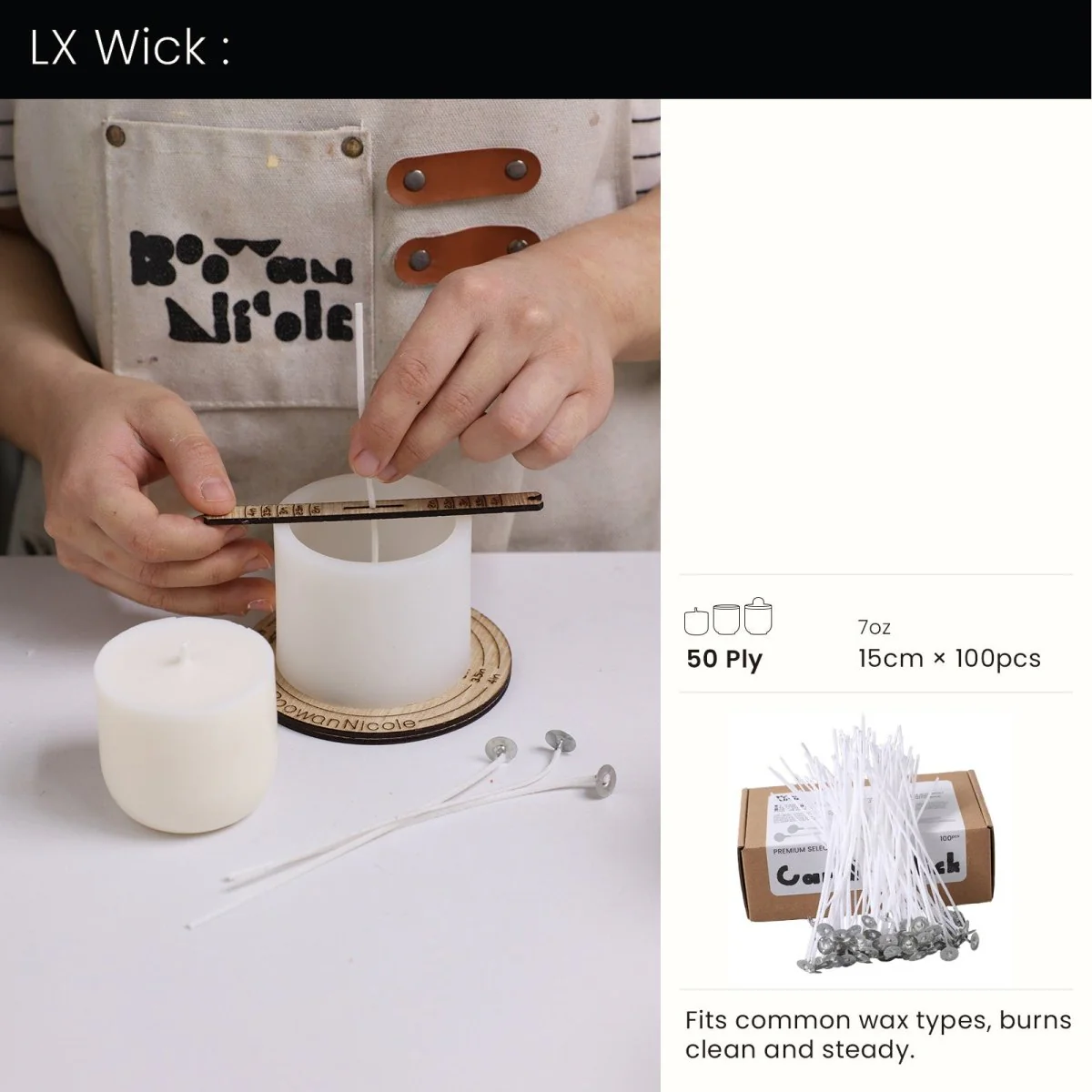 Rhythms of Nature Candle Jar Candle Refill Silicone Mold Collection - Image 16