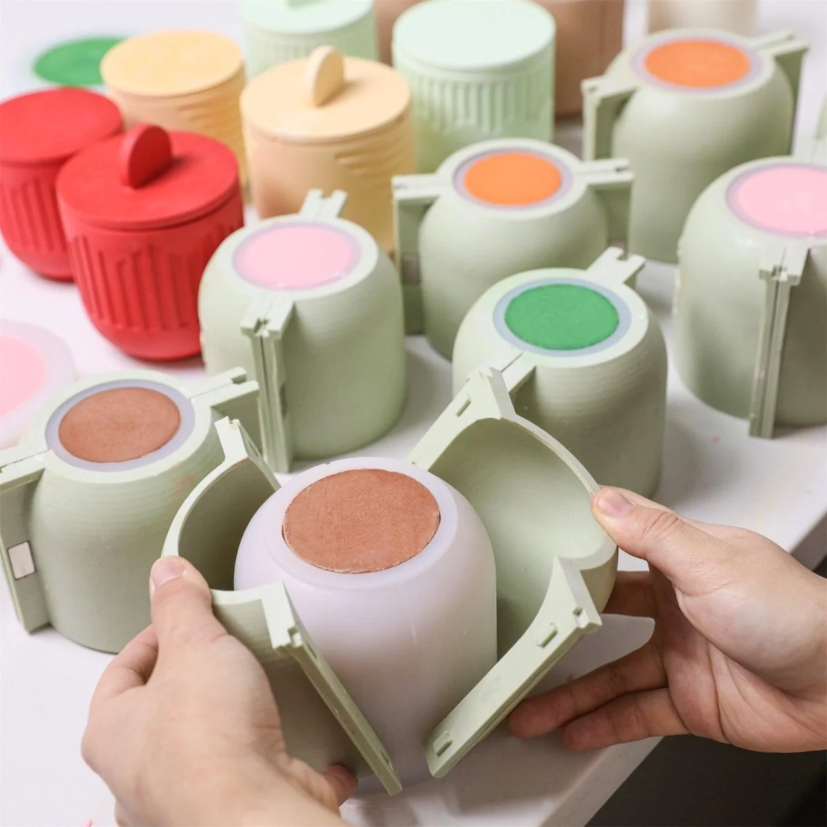 Rhythms of Nature Candle Jar Candle Refill Silicone Mold Collection - Image 5