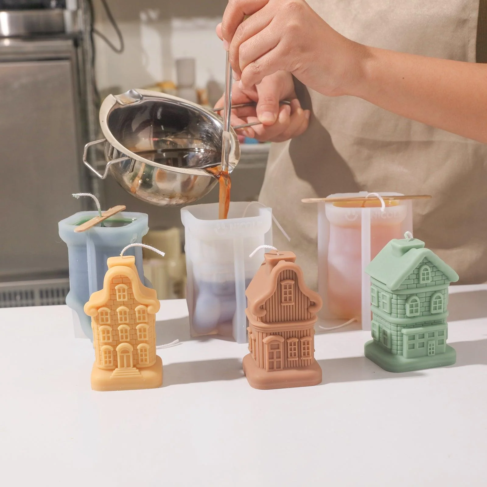 Sweet Dwelling Home Candle Collection Silicone Mold - Image 2