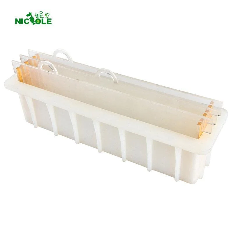 Render Soap Silicone Mold with Transparent Acrylic Clapboard