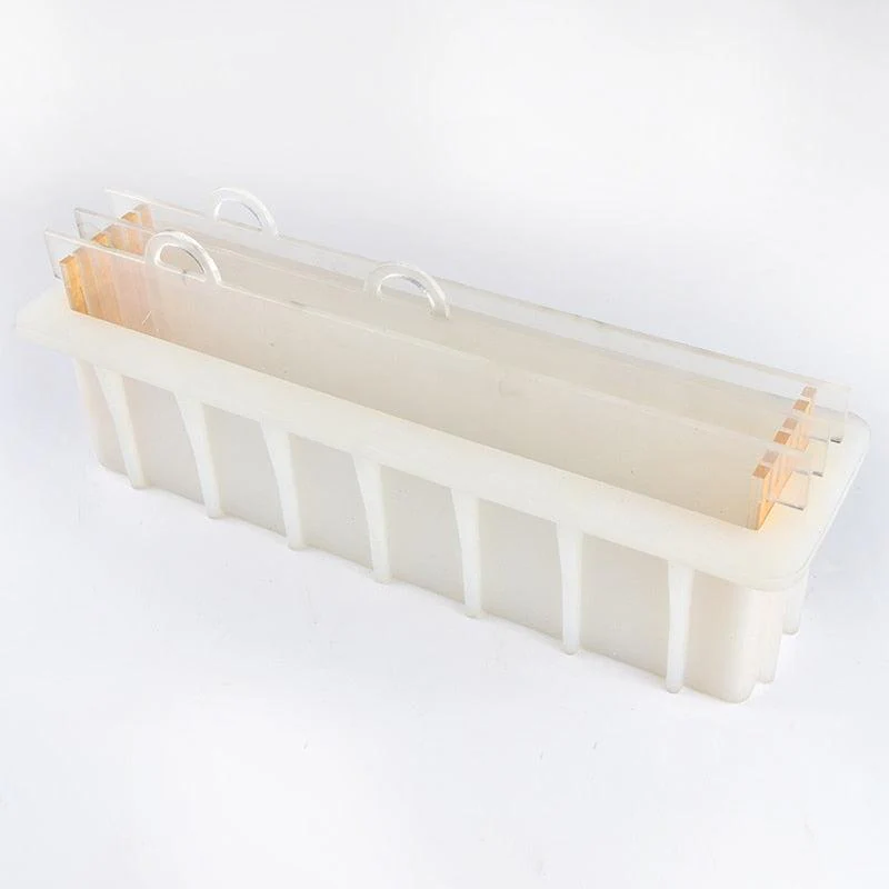 Render Soap Silicone Mold with Transparent Acrylic Clapboard - Image 4