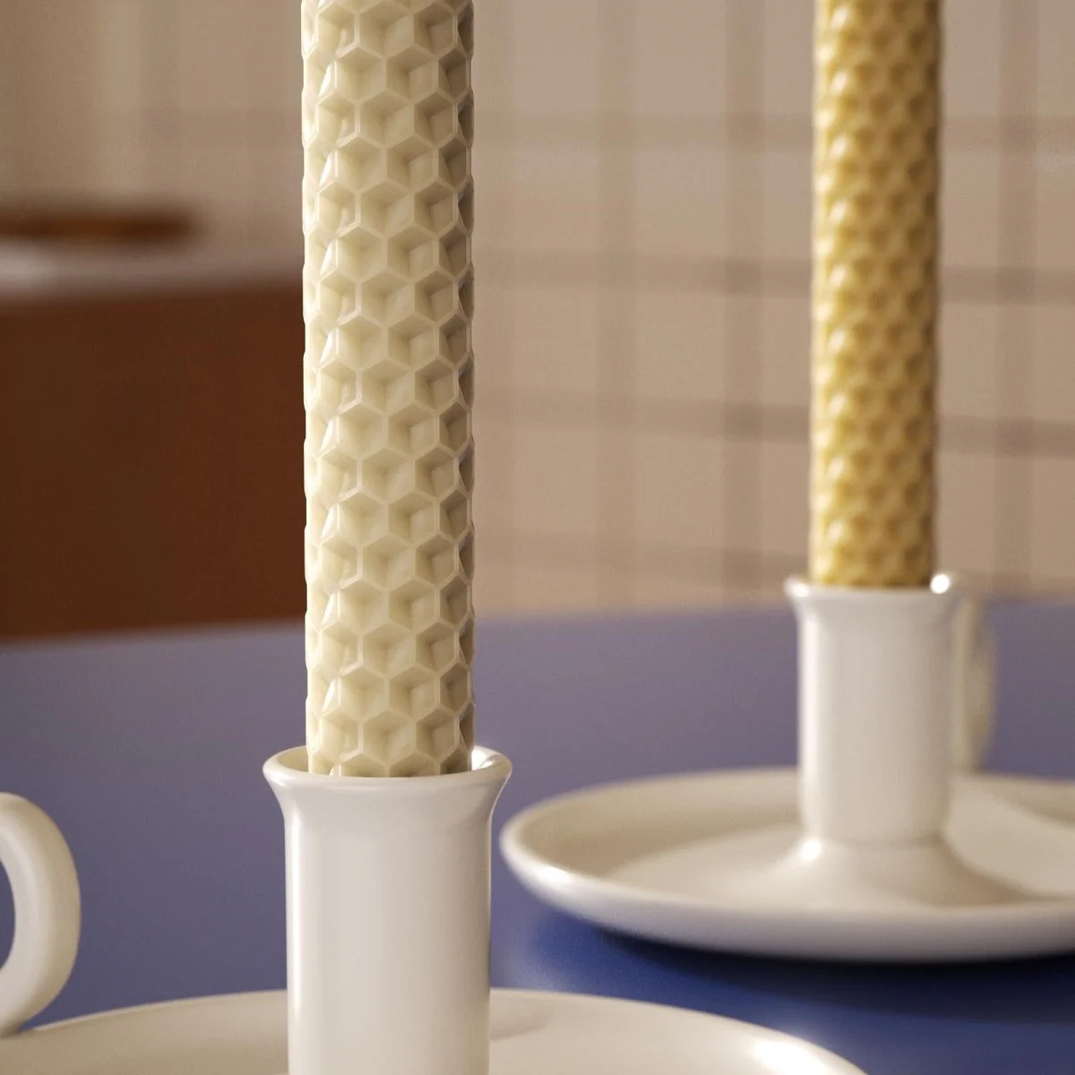 Honeycomb Glow Taper Candle Silicone Mold - Image 6