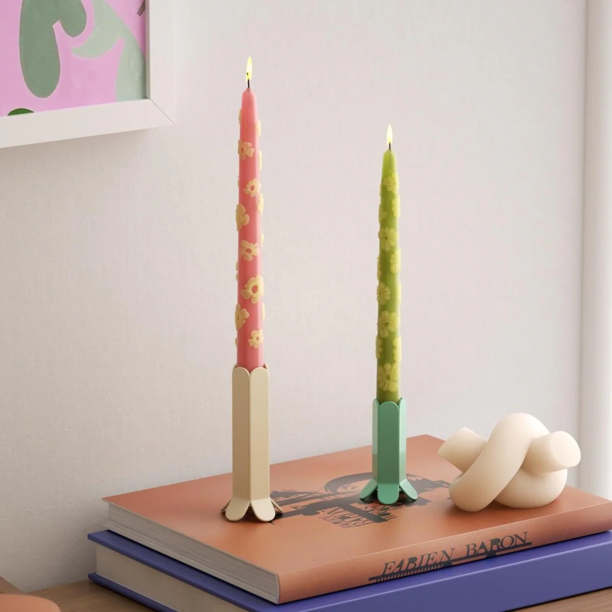 Petal Waltz Taper Candle Silicone Mold -Ⅰ - Image 6