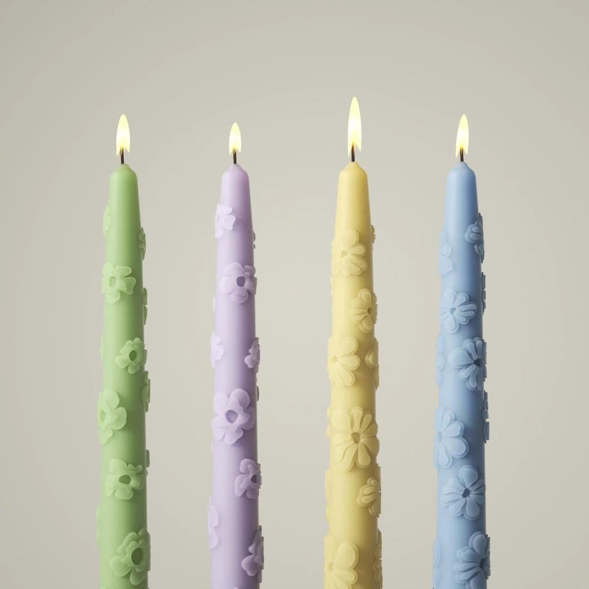 Petal Waltz Taper Candle Silicone Mold -Ⅰ - Image 8