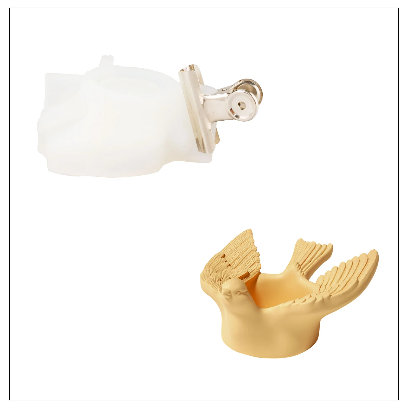 Joyful Bliss Bird Tealight Candle Holder Collection Silicone Mold - Image 10