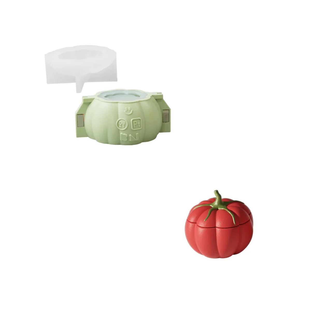 Freshly Picked Tomato Candle Jar Silicone Mold Collection - Image 9