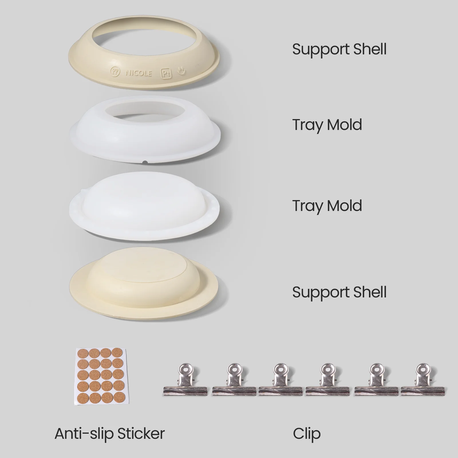 Large Round Tray Silicone Mold - Image 9