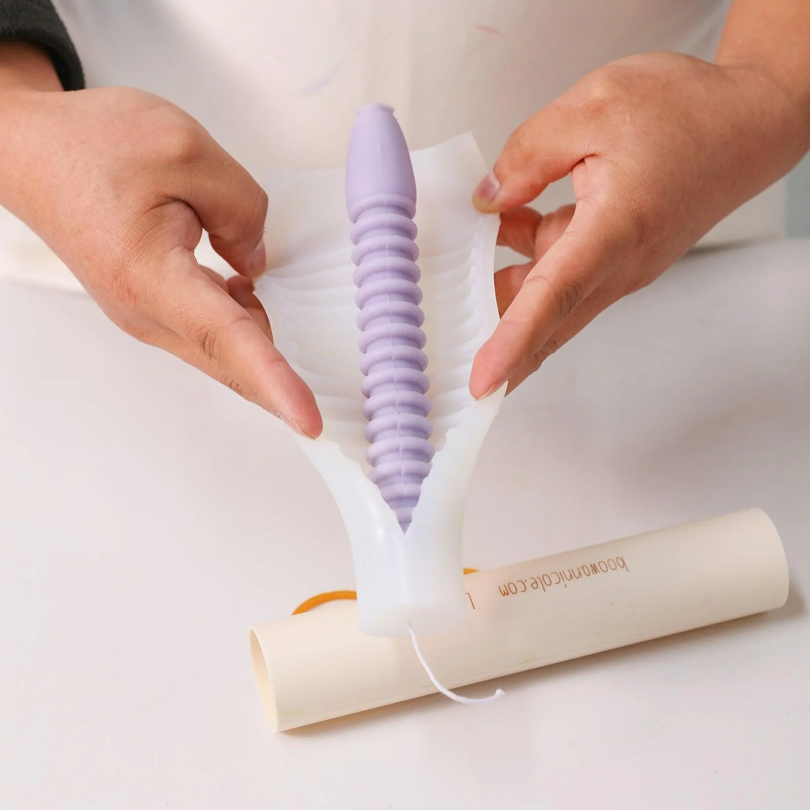 Spiral Taper Candle Silicone Mold Collection - Image 3
