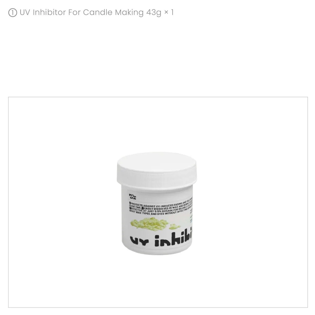 UV Inhibitor For Candle Making - Image 8