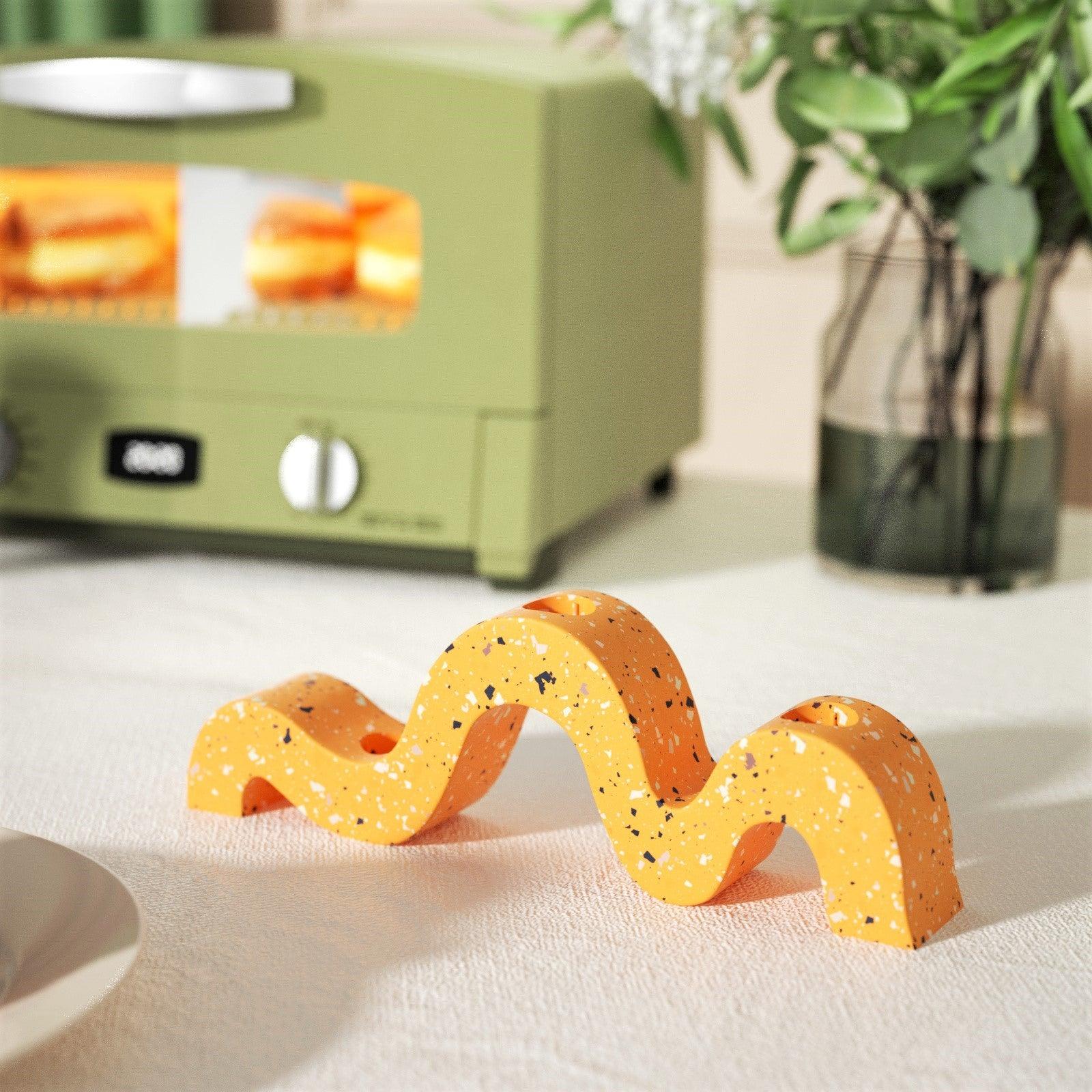 3-Holes Taper Candle Holder Silicone Mold - Image 5