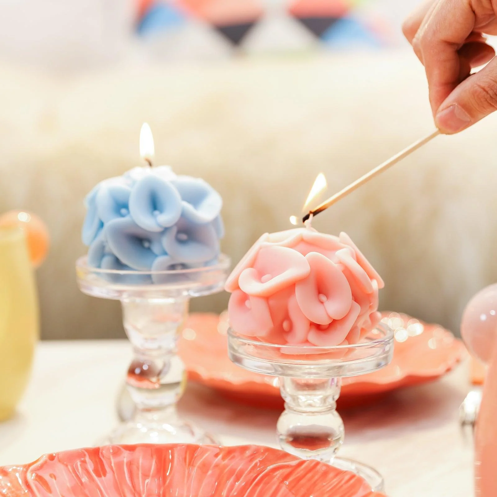 Whispering Calla Lily Orbs Candle Silicone Mold - Image 4