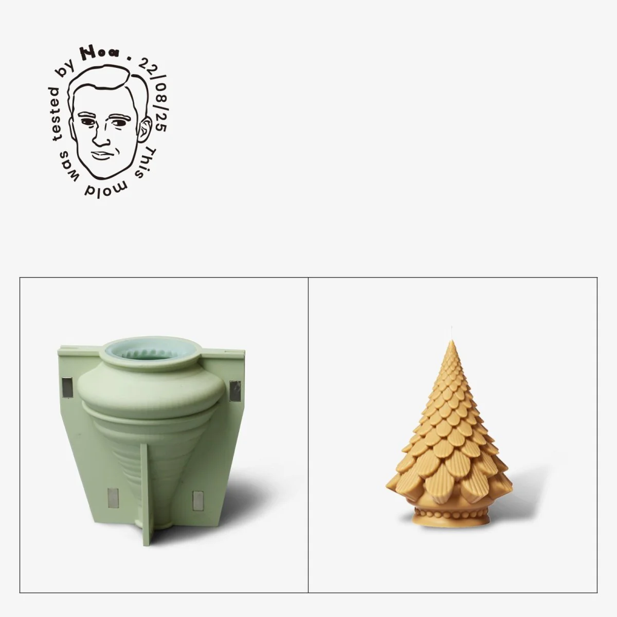 Winter Whimsy – Gently Used Christmas Tree Silicone Mold Collection - Image 8