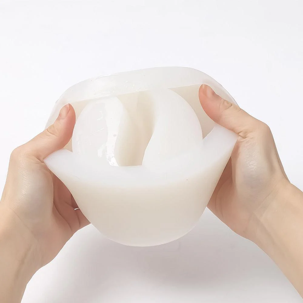 Yin Yang Concrete Candle Jar Silicone Mold - Image 6